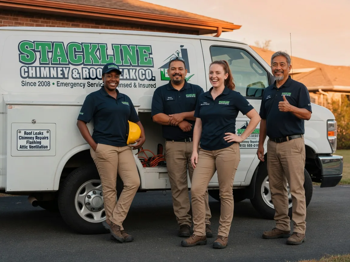 Chimney flashing repair company in Dent, MN